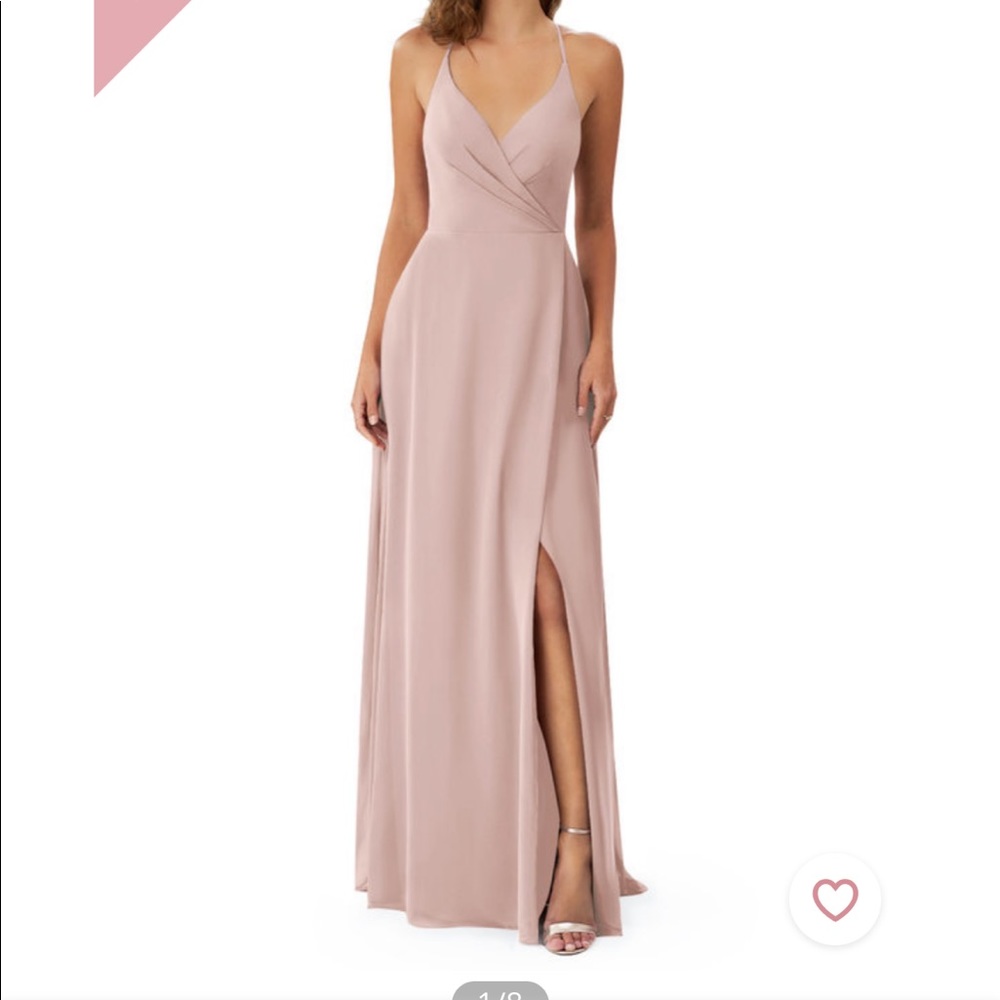 Dusty Rose bridesmaid or prom dress + shall